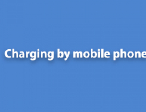 Charging by mobile phone