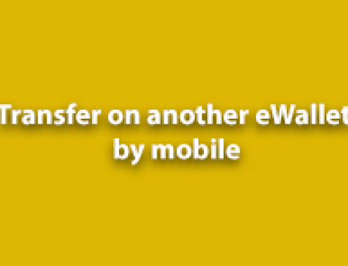 Transfer on another eWallet by mobile
