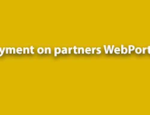 Payment on partners WebPortals
